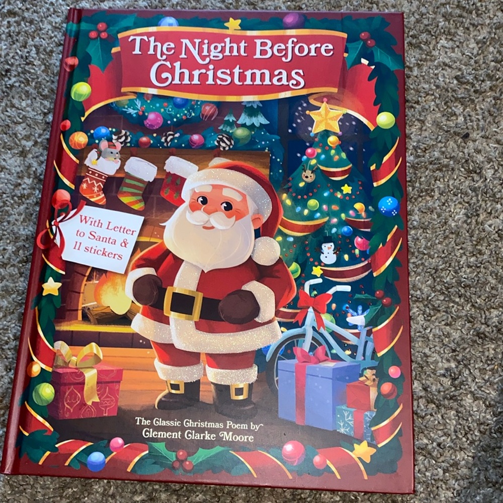THE NIGHT BEFORE CHRISTMAS BOOK